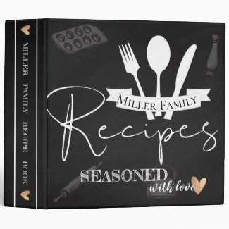 Chalkboard | Family Recipe Collection Binder