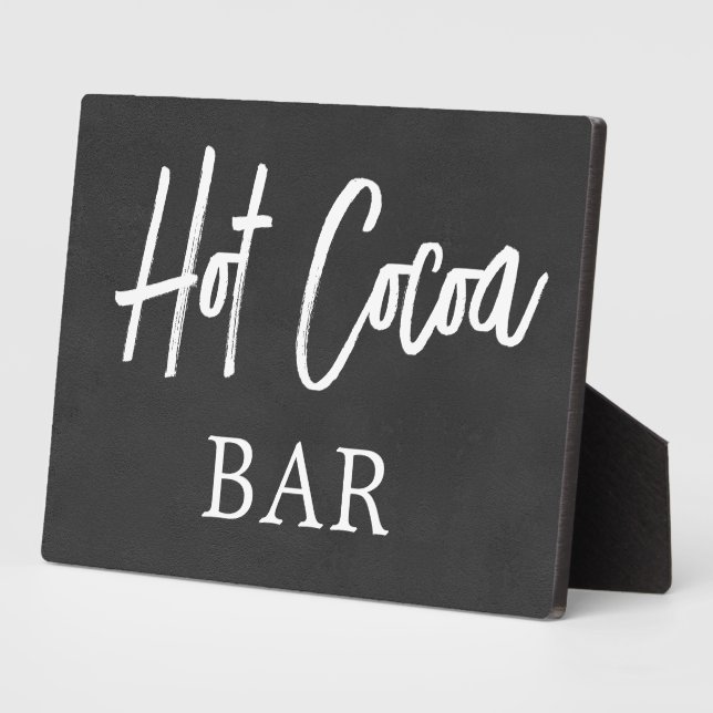 Chalkboard (faux) Wedding Favors sign Tabletop  Plaque (Side)
