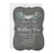 Chalkboard Floral Vintage Vow Renewal Invitation