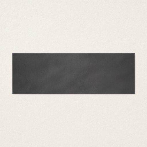 Customizable Chalkboard Gray Background Grey Chalk Board Black Business Card Template