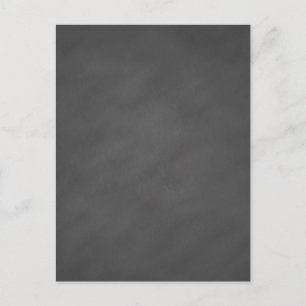 Chalkboard Gray Background Grey Chalk Board Black Postcard