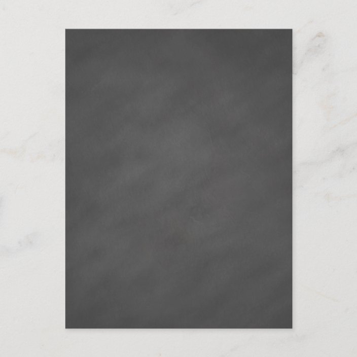 Chalkboard Gray Background Grey Chalk Board Black Postcard