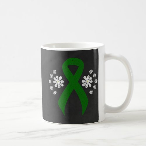 Chalkboard Green Awareness Ribbon Coffee Mug