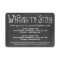 Chalkboard Hand Lettered Wedding Accommodations