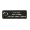 Chalkboard Heart Wedding Address Label