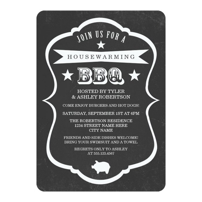 Housewarming Bbq Invitation 10