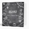 Chalkboard Kitchen utensils recipe binder book