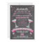 Chalkboard Last Fling Before the Ring Invitation