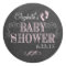 Chalkboard Look Pink Baby Shower