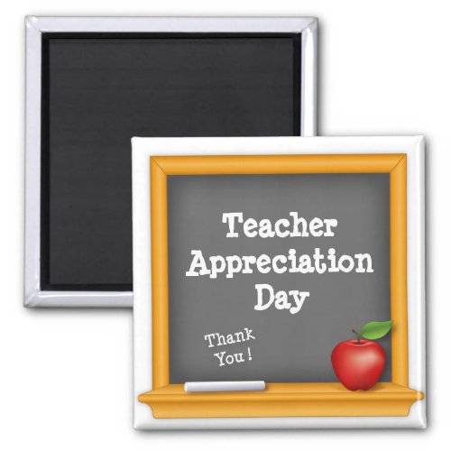 Chalkboard Magnets for Teacher Day