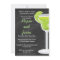 Chalkboard Margarita Party Invitation