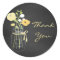 Chalkboard Mason Jar Wedding Favor Stickers