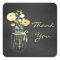 Chalkboard Mason Jar Wedding Favor Stickers