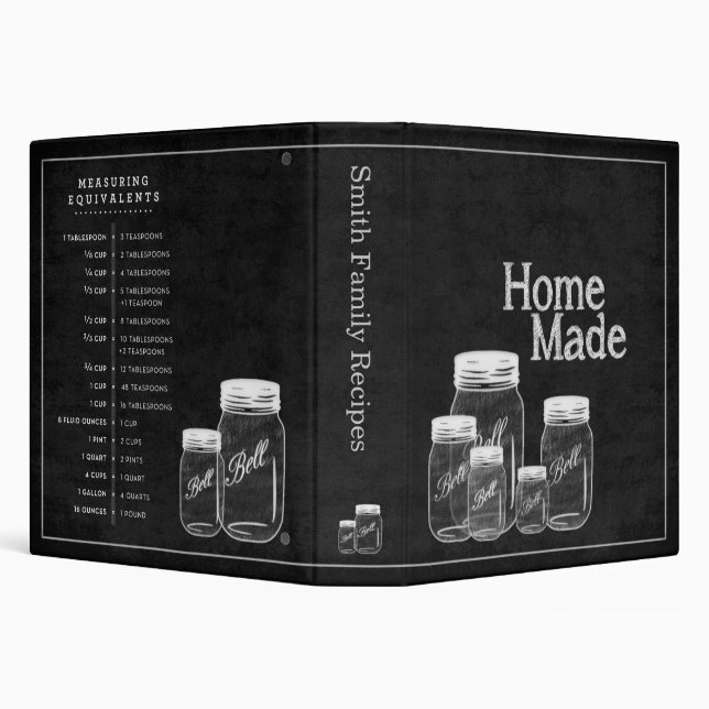 Chalkboard Mason Jars- Binder (Background)