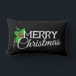 Chalkboard Merry Christmas Pillow<br><div class="desc">Chalkboard Merry Christmas Pillow</div>