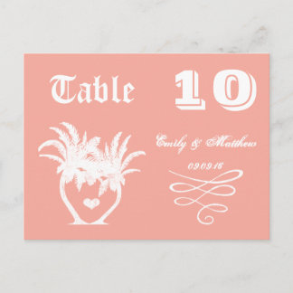 Chalkboard Modern Vintage Typography Table Number