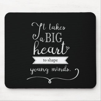 "Chalkboard" Mousepad with a Quote for Teachers