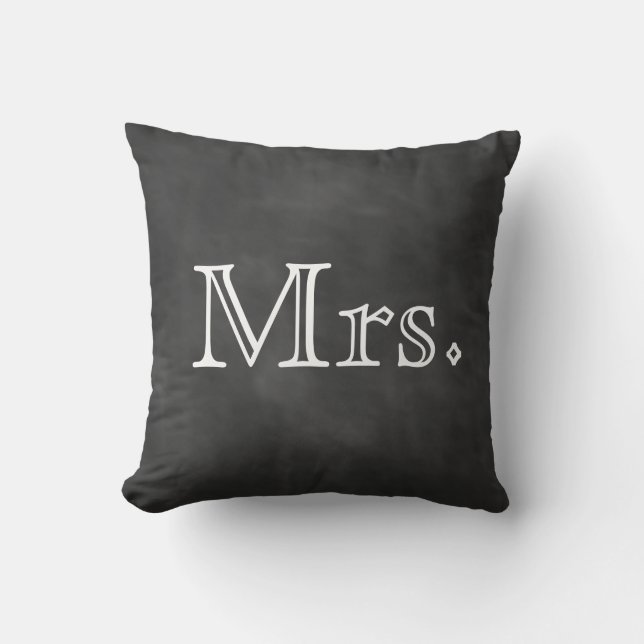 Chalkboard Mrs. Pillow (Front)