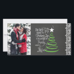 Chalkboard Photo Christmas Card<br><div class="desc">Chalkboard Photo Christmas Card</div>