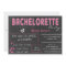 Chalkboard pink Lingerie Shower Bachelorette