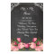 chalkboard poster ,wedding poster