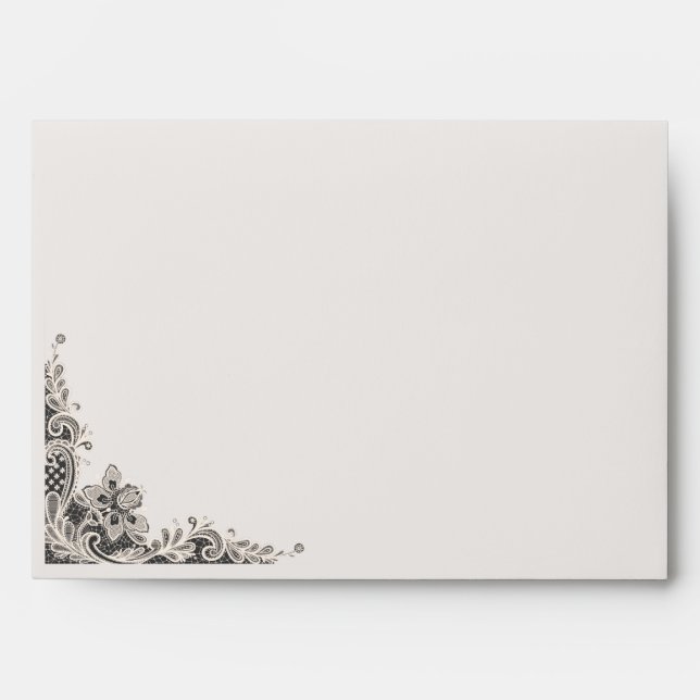 Chalkboard Romance Lined Envelopes (Front)