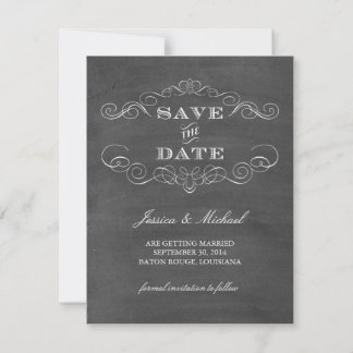 Chalkboard Save the Date