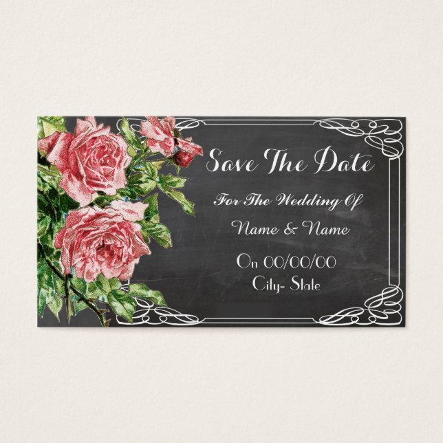 chalkboard save the date (Front)