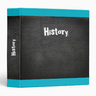 Chalkboard School Binder - Customize the Subject!