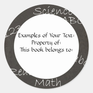 Chalkboard Sticker