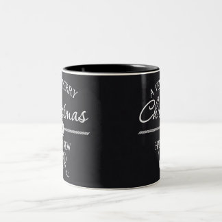 Chalkboard Style Holiday Mug