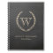 Chalkboard Style Monogram Notebook