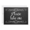 Chalkboard Style "Please take one" Wedding Sign