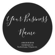 Chalkboard style stylish handmade