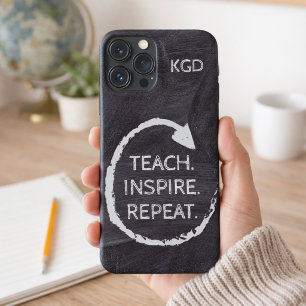 Chalkboard Teacher Inspired iPhone 13 Pro Max Case