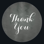 Chalkboard Thank You Sticker<br><div class="desc">Chalkboard Thank You Sticker. If you have any questions or requests please contact me.</div>