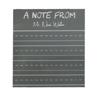 Chalkboard Themed Notes
