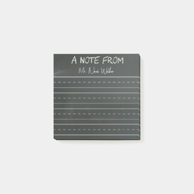  Chalkboard Themed Notes (Front)