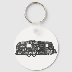 Chalkboard Trailer Keychain