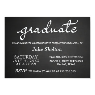 Graduation Open House Invitations Printable 1