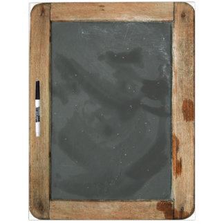 Chalkboard Vinatge School Slate L Dry Erase B Dry-Erase Board