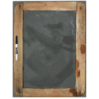 Chalkboard Vinatge School Slate L Dry Erase Board