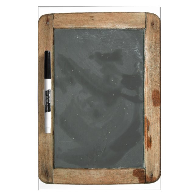 Chalkboard Vinatge School Slate M Dry Erase B Dry-Erase Board (Front)