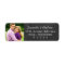 Chalkboard Wedding Photo Return Address