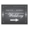 Chalkboard Wedding Sign | Personalized