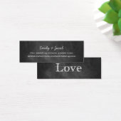 Chalkboard Wedding Website Insert Cards (Desk)