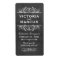 Chalkboard Wedding Wine Bottle Favor Labels