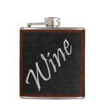 Chalkboard Wine Flask at Zazzle