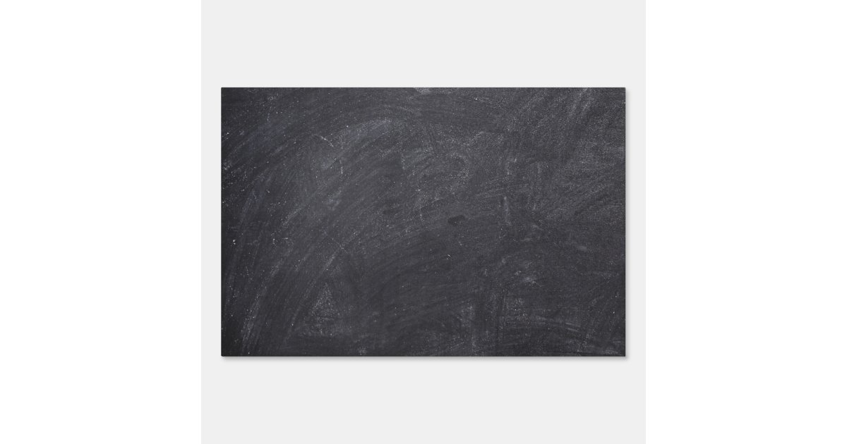 Chalkboard Yard Sign Zazzle