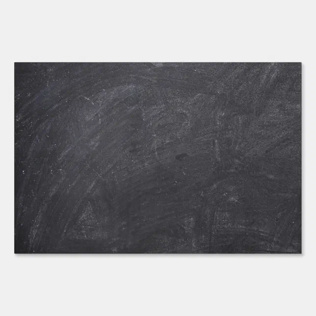 Chalkboard Yard Sign Zazzle